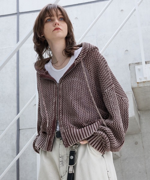 「Spielio」 長袖ニット L ブラック メンズ_画像3