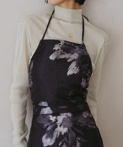sahara（サハラ） Flower Jacquard Bustier/フラワージャガード