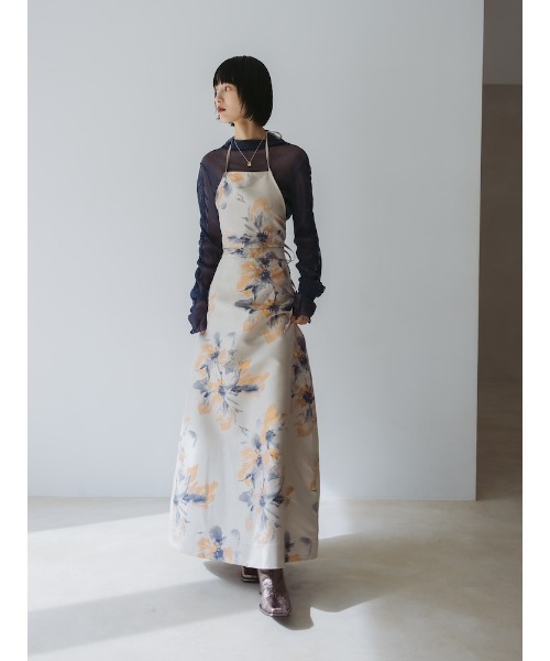 sahara（サハラ） Flower Jacquard Bustier/フラワージャガード