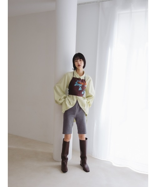 sahara（サハラ） Flower Jacquard Bustier/フラワージャガード