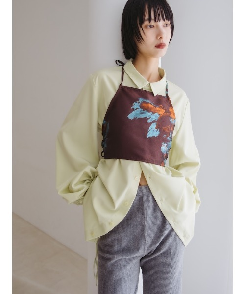 sahara（サハラ） Flower Jacquard Bustier/フラワージャガード