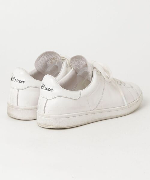 「London Shoe Make」 ローカットスニーカー 24cm ホワイト メンズ_画像2