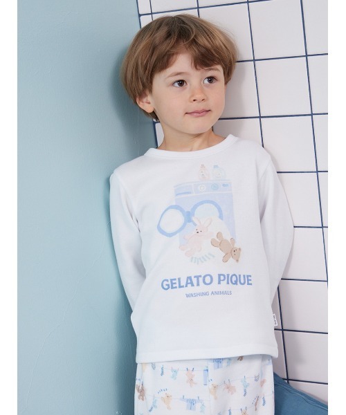 gelato pique 子供　パジャマ 110サイズから120サイズ gelato pique（ジェラートピケ） パジャマ 「KIDS」ウォッシング