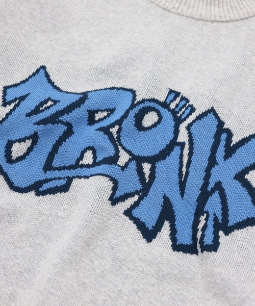 「WHO'S WHO gallery」 「KOOKY'N」長袖ニット FREE アッシュグレー メンズ_画像6