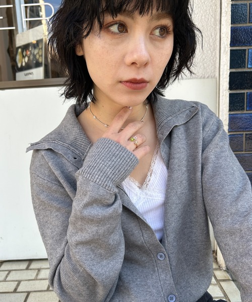 GOLDY（ゴールディ） チョーカー フラワー チェーン チョーカー