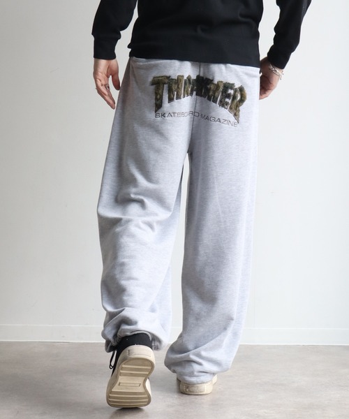 THRASHER（スラッシャー） ワイドパンツ スウェットパンツ ジャージ