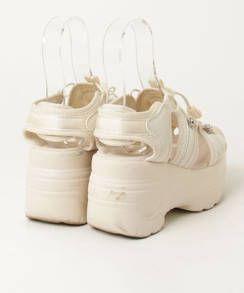 「Shoes in Closet」 ヒールサンダル L ベージュ レディース_画像2