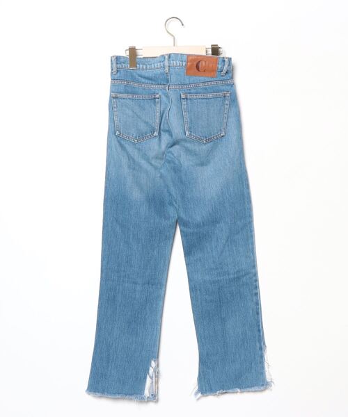 「CELERI」 サルエルデニムパンツ 34 ブルー レディース_画像2