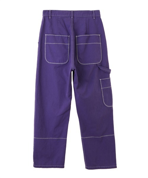 「Candy Stripper」 ペインターパンツ 2 パープル レディース_画像2