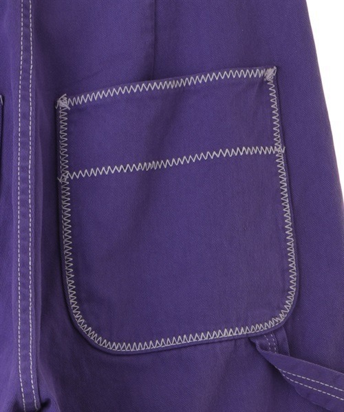 「Candy Stripper」 ペインターパンツ 2 パープル レディース_画像6