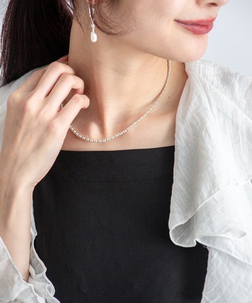 ネックレス 「Harpo/アルポ」 シルバー ネックレス　NECKLACE COW42 レディース メンズの画像
