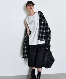 「AIVER」 カーディガン MEDIUM レッド メンズの画像3