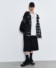 「AIVER」 カーディガン MEDIUM レッド メンズの画像4