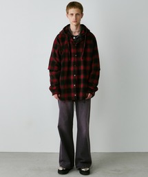 「AIVER」 カーディガン MEDIUM レッド メンズの画像7