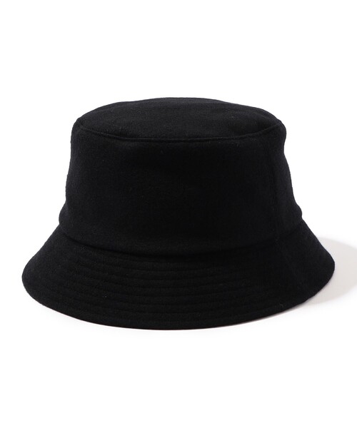 美品 KIJIMA TAKAYUKI バケットハット size 2 ブラック KIJIMA TAKAYUKI（キジマタカユキ） ハット 2 ブラック メンズ