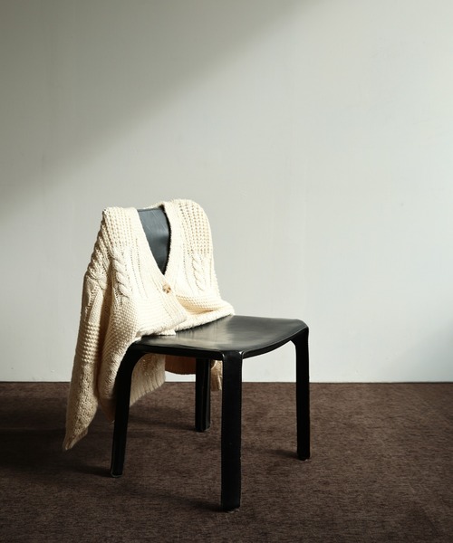 「select MOCA Et」 ニットカーディガン FREE アイボリー レディース_画像6