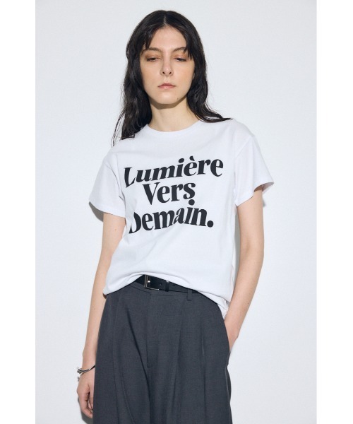 AZUL BY MOUSSY（アズールバイマウジー） tシャツ 半袖 メッセージロゴ