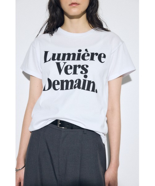 AZUL BY MOUSSY（アズールバイマウジー） tシャツ 半袖 メッセージロゴ