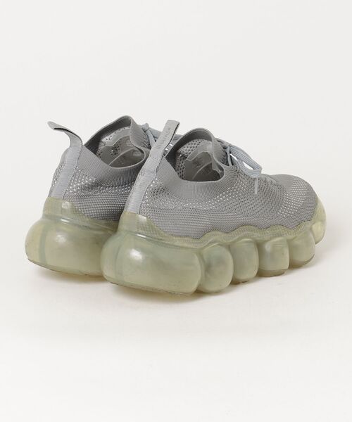 grounds スニーカー グレー 24cm grounds（グラウンズ） ローカットスニーカー - グレー レディース