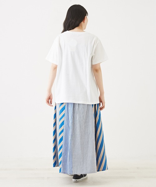 「CUBE SUGAR」 半袖Tシャツ M グリーン レディース_画像4