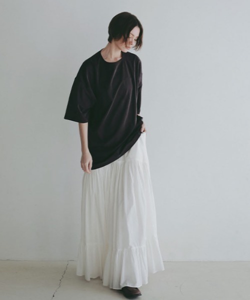 ETRE TOKYO（エトレトウキョウ） tシャツ キュプラジャージオーバー