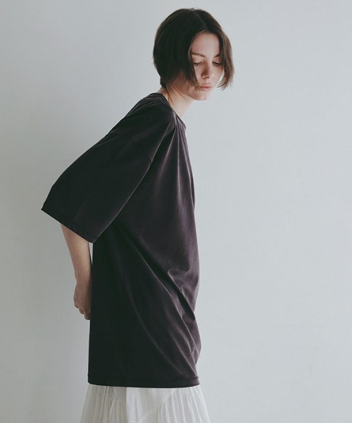 ETRE TOKYO（エトレトウキョウ） tシャツ キュプラジャージオーバー
