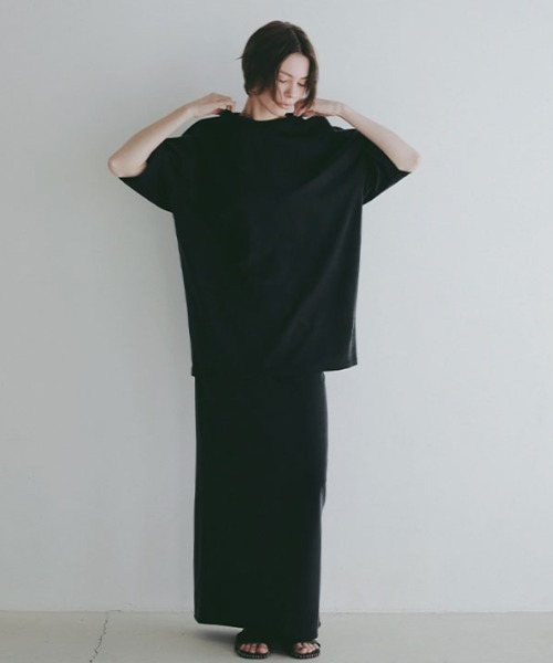 ETRE TOKYO（エトレトウキョウ） tシャツ キュプラジャージオーバー