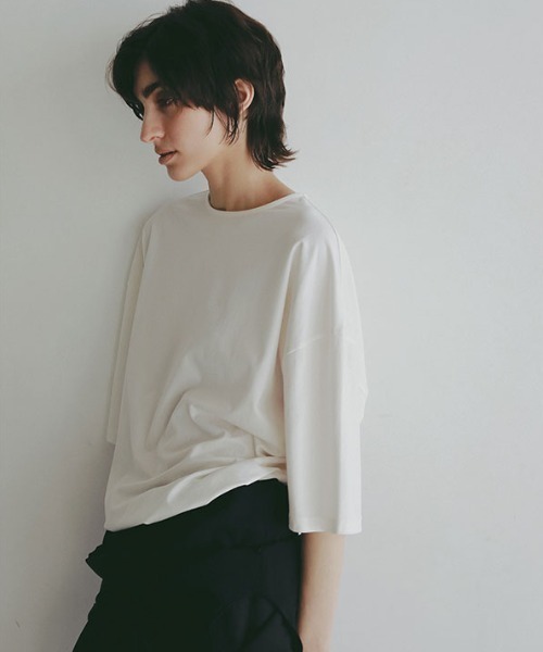 ETRE TOKYO（エトレトウキョウ） tシャツ キュプラジャージオーバー