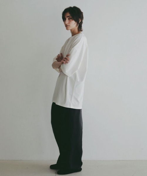 ETRE TOKYO（エトレトウキョウ） tシャツ キュプラジャージオーバー