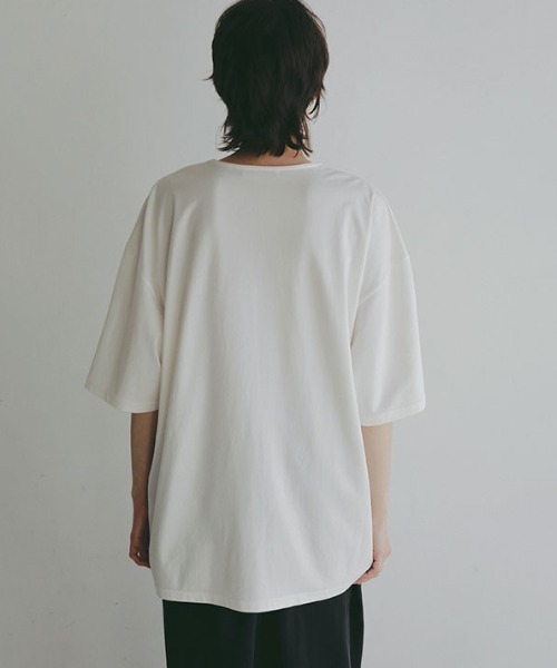 ETRE TOKYO（エトレトウキョウ） tシャツ キュプラジャージオーバー