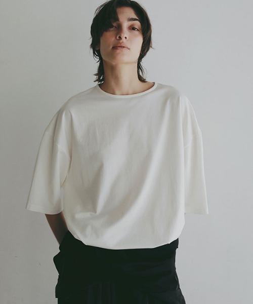 ETRE TOKYO（エトレトウキョウ） tシャツ キュプラジャージオーバー
