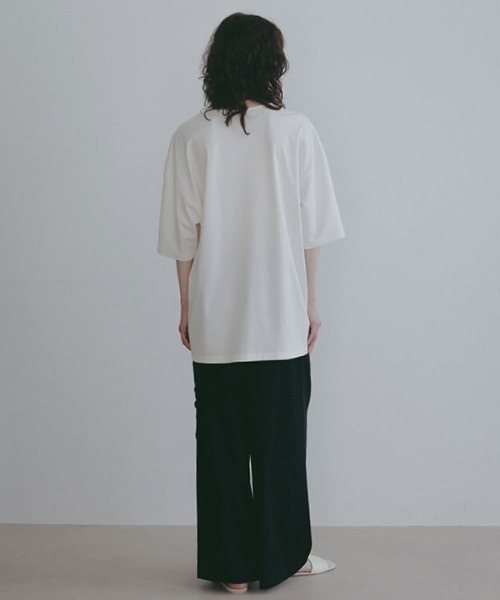 ETRE TOKYO（エトレトウキョウ） tシャツ キュプラジャージオーバー