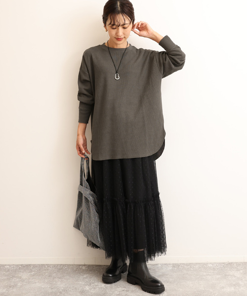 「JOURNAL STANDARD relume」 長袖カットソー FREE ダークブルー レディース_画像8