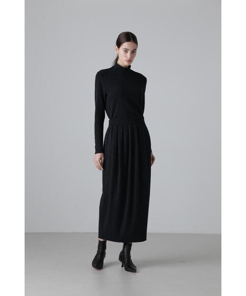 「ADORE」 ロングスカート 38 ネイビー レディース_2
