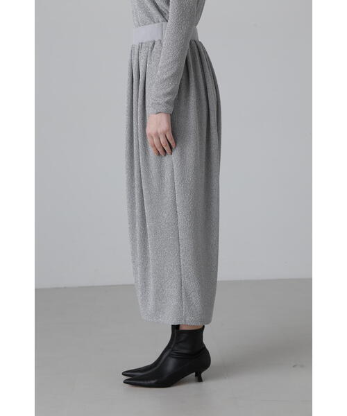 「ADORE」 ロングスカート 38 ネイビー レディース_8
