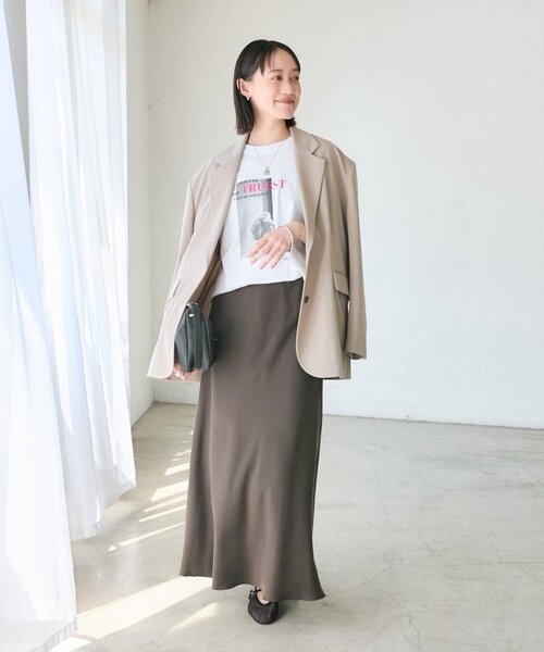 RIVE DROITE（リヴドロワ） tシャツ 「目を惹く大人のフォトTee