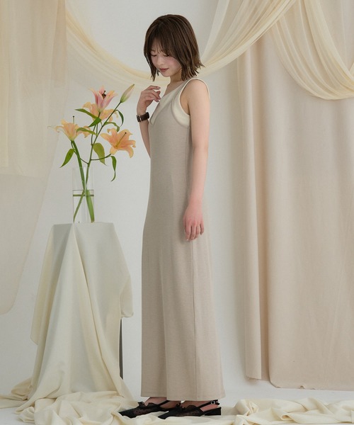 ワンピース layered frill ensemble onepiece Rib layered frill ensemble onepiece Myrtos Frill Onepiece – THE TOÉ
