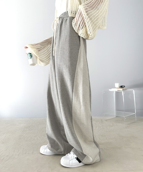 「Java」 スウェットパンツ SMALL グレー レディース_画像2