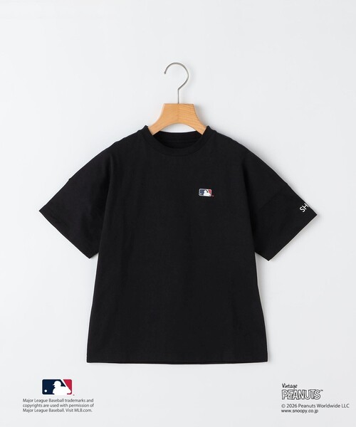 tシャツ SHIPS KIDS:85〜95cm/ PEANUTS×MLB プリント Tシャツ キッズ 子供服 男の子の画像