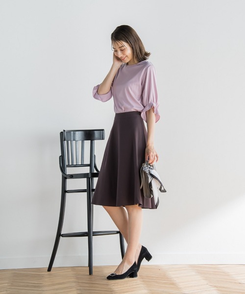 「ketty」 フレアスカート M ボルドー レディース_画像7