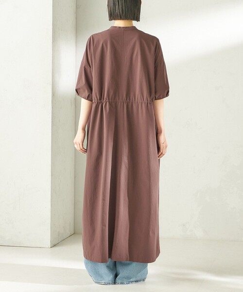 SHIPS（シップス） ワンピース 半袖 「接触冷感 / 撥水加工」TEXBRID(R