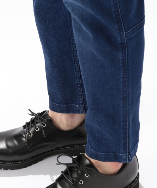 「Gramicci」 スキニーデニムパンツ MEDIUM ネイビー メンズの画像