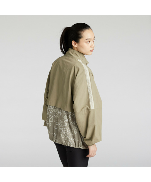 「PUMA」 ナイロンブルゾン LARGE グリーン系その他 レディース_画像6