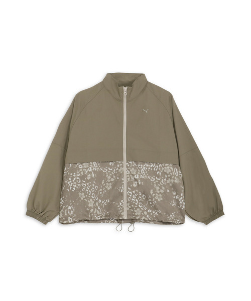 「PUMA」 ナイロンブルゾン LARGE グリーン系その他 レディース_画像8