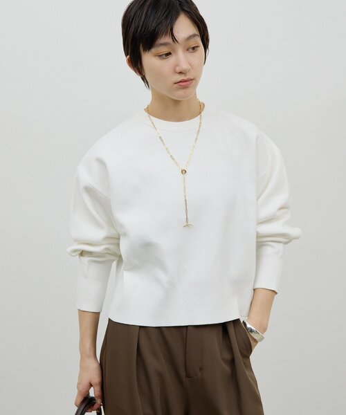 GALLARDAGALANTE」 長袖カットソー FREE ホワイト レディース COLLAGE 