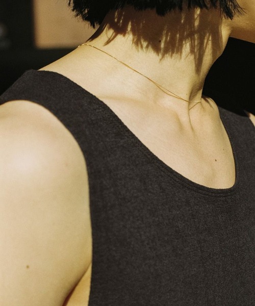 LIDnM（リドム） タンクトップ LINEN SLUB TANK TOP メンズ : ZOZOTOWN