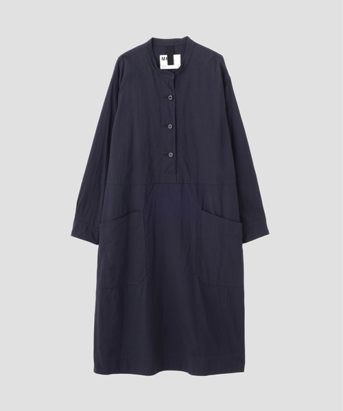 MHL.（エムエイチエル） 長袖ワンピース 1 オリーブ レディース