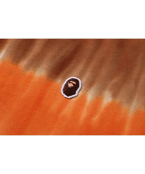 A BATHING APE（アベイシングエイプ） 長袖Tシャツ SMALL オレンジ