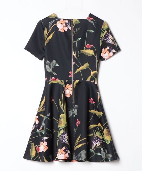 「Ted Baker」 半袖ワンピース 1 ブラック レディース_画像2