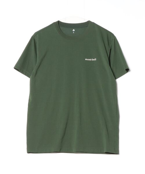 mont-bell 半袖　スポーツ用　チャン mont-bell（モンベル） 半袖Tシャツ M グリーン メンズ : ZOZOTOWN